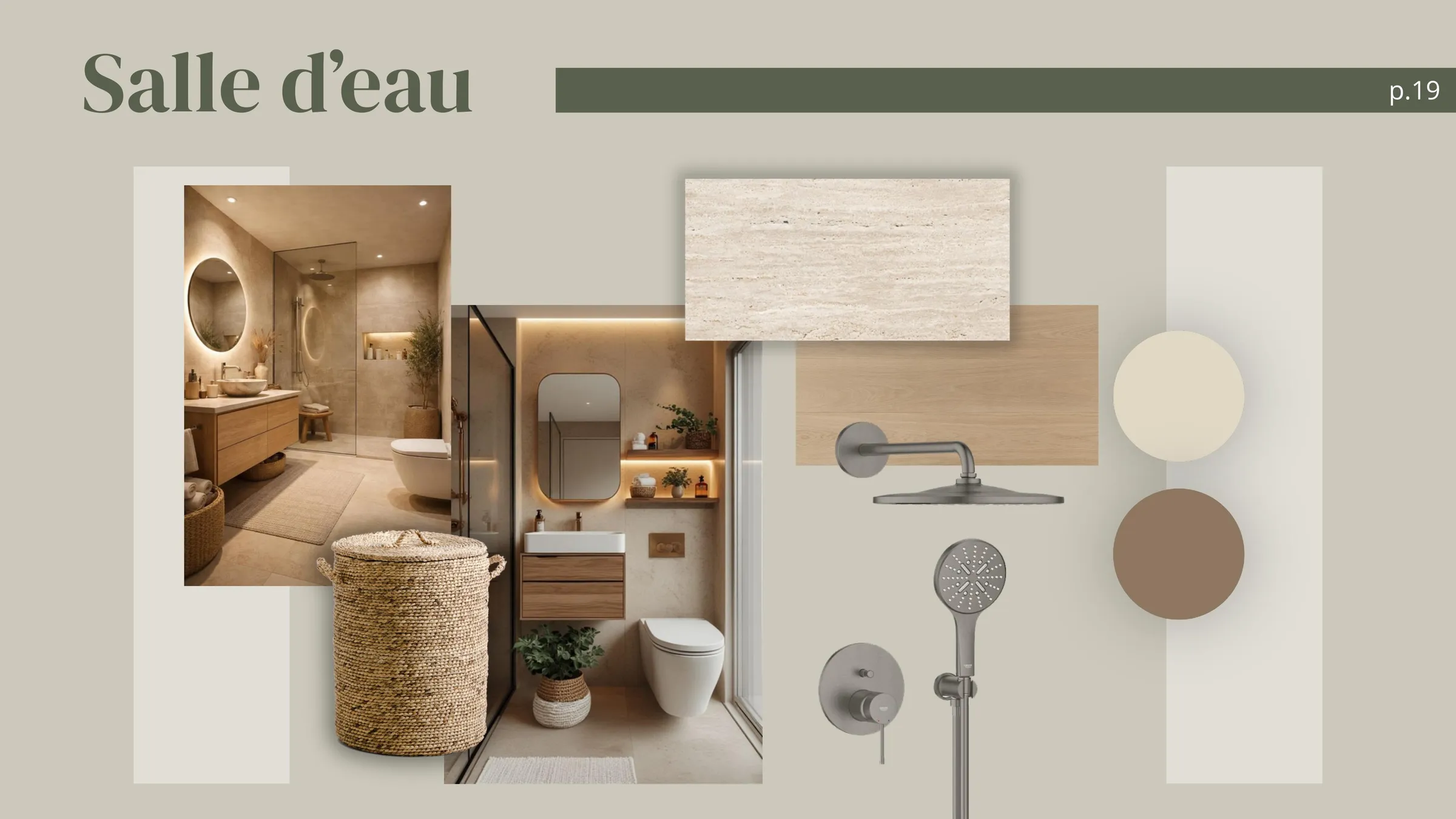Planche d'ambiance — salle d'eau